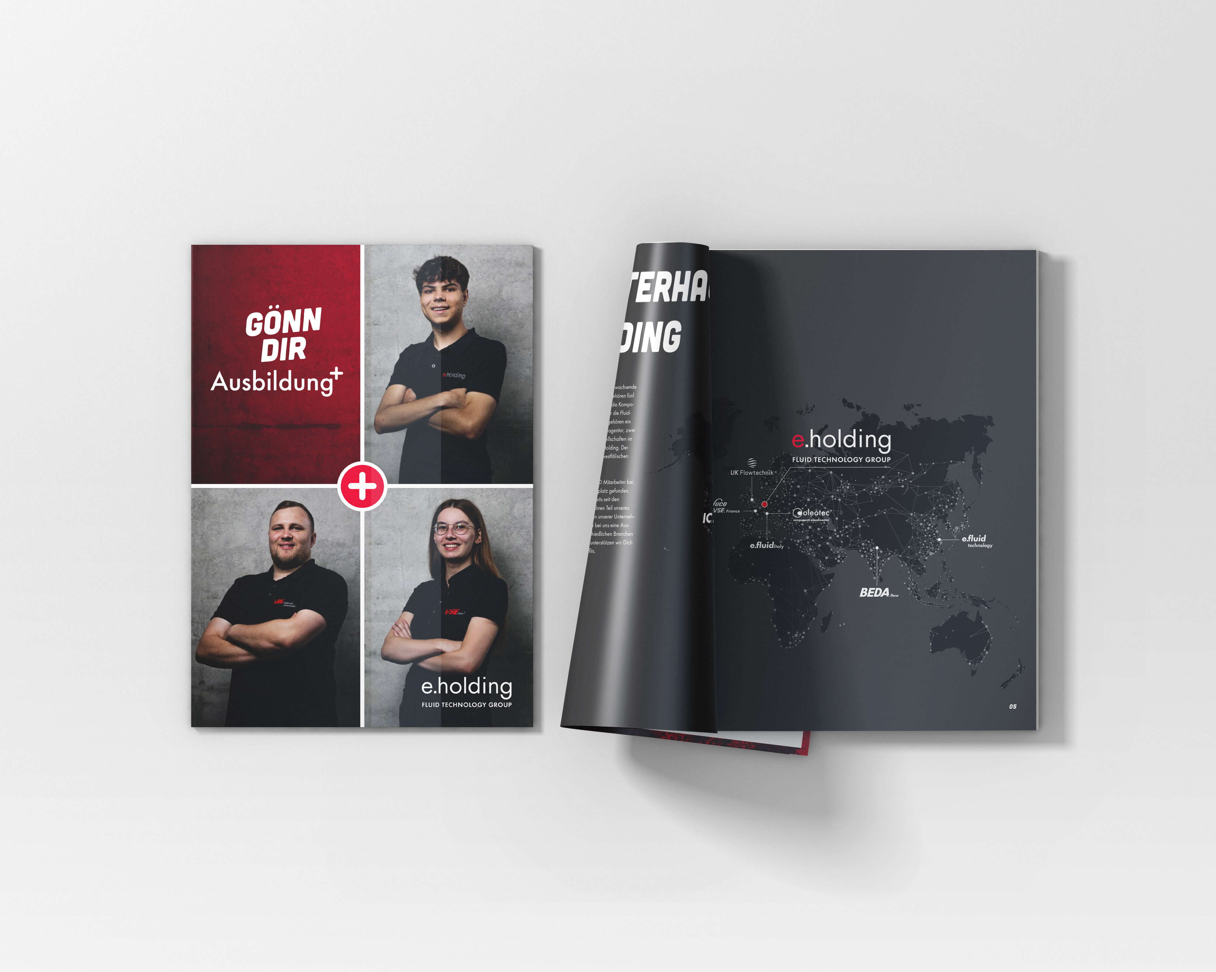 Magazin zur Ausbildung bei e.holding