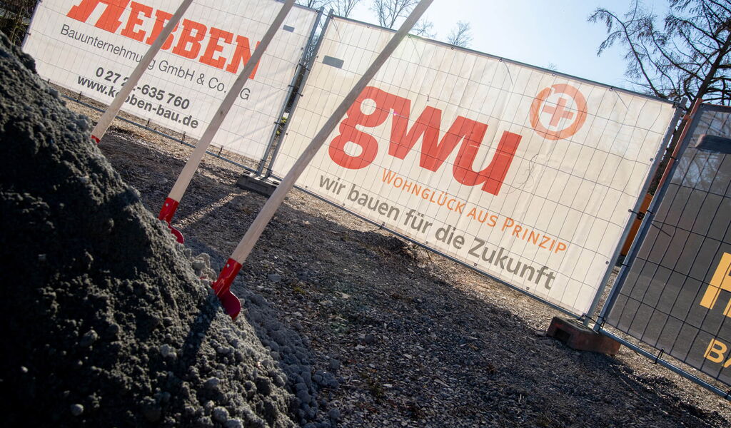 Bild vom Tag des Spatenstiches