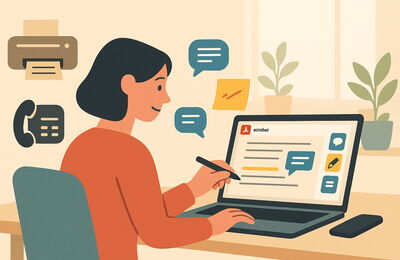 Bild zum Blog-Beitrag: Effizienter korrigieren: Unsere Guideline für Korrekturen in PDF-Entwürfen